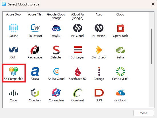 CloudBerry S3 Compatible