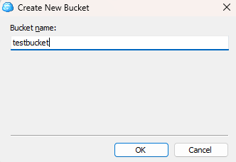 CloudBerry Bucket name